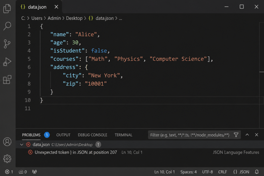 JSON Syntax Square Brackets | What [ ] Mean in JSON