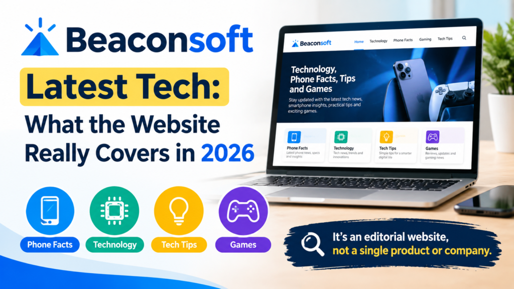 #Beaconsoft Latest Tech | What the Website Really Covers in 2026