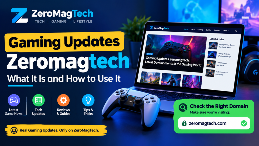 Gaming Updates Zeromagtech | What It Is and How to Use It Gaming Updates Zeromagtech | What It Is and How to Use It