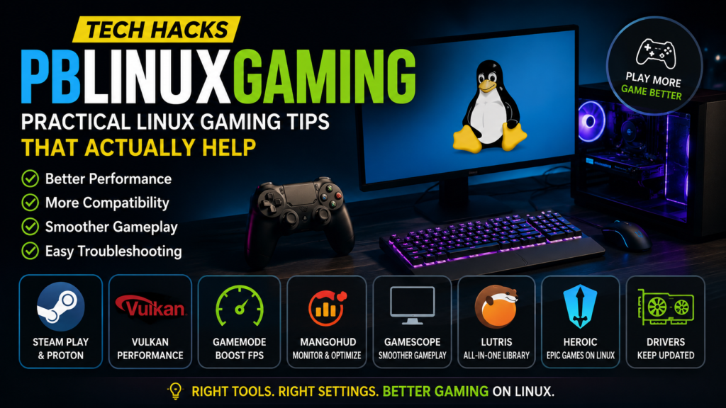 Tech Hacks PBLinuxGaming | Practical Linux Gaming Tips That Actually Help