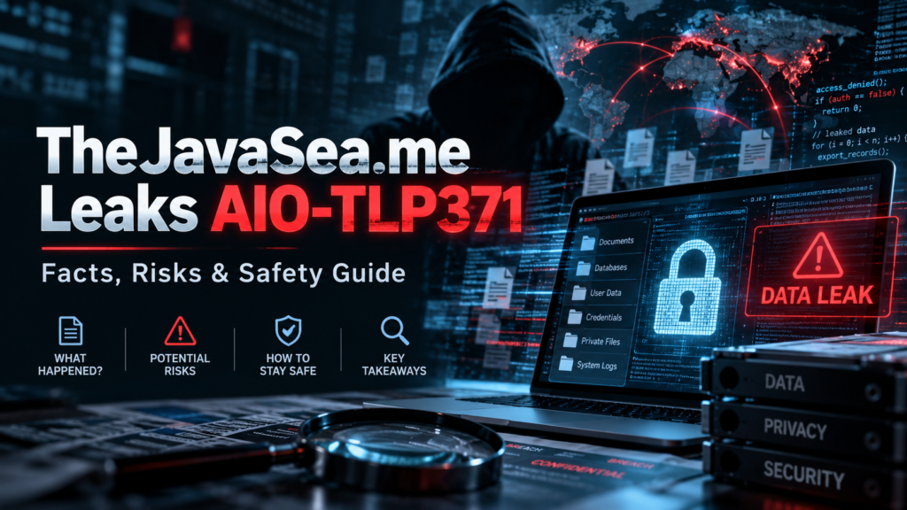 TheJavaSea.me Leaks AIO-TLP371: Facts, Risks & Safety Guide